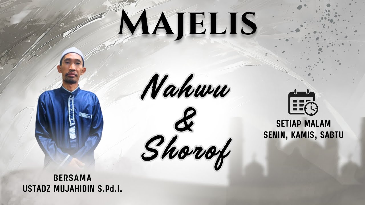 Belajar Nahwu Shorof 22 Januari 2026