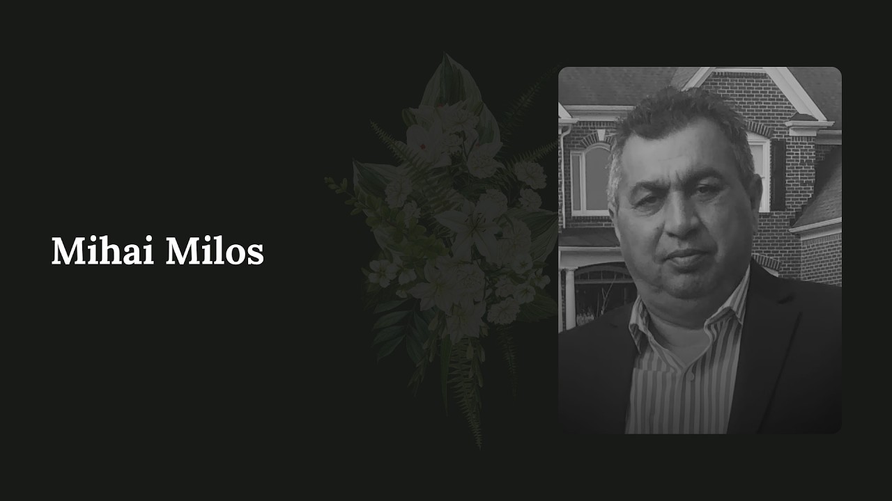 Mihai Miloş - Slujbă Înmormântare
