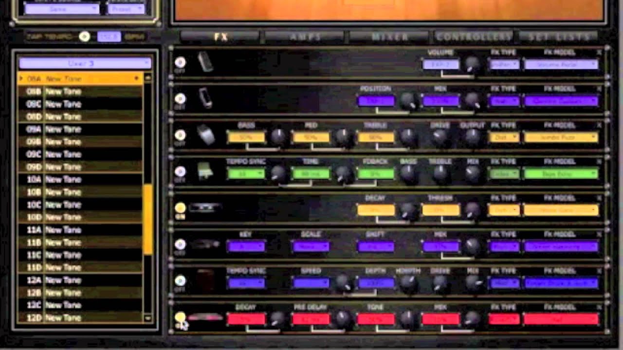 Creating a Jimmy Page Tone on the Line 6 POD HD500X