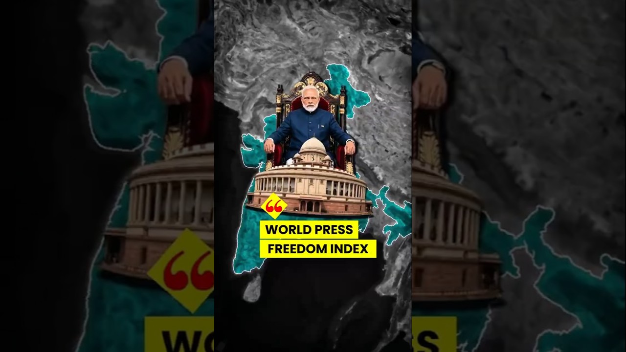 India ranks 157th out of 180 countries (Global Press Freedom Index 2026)