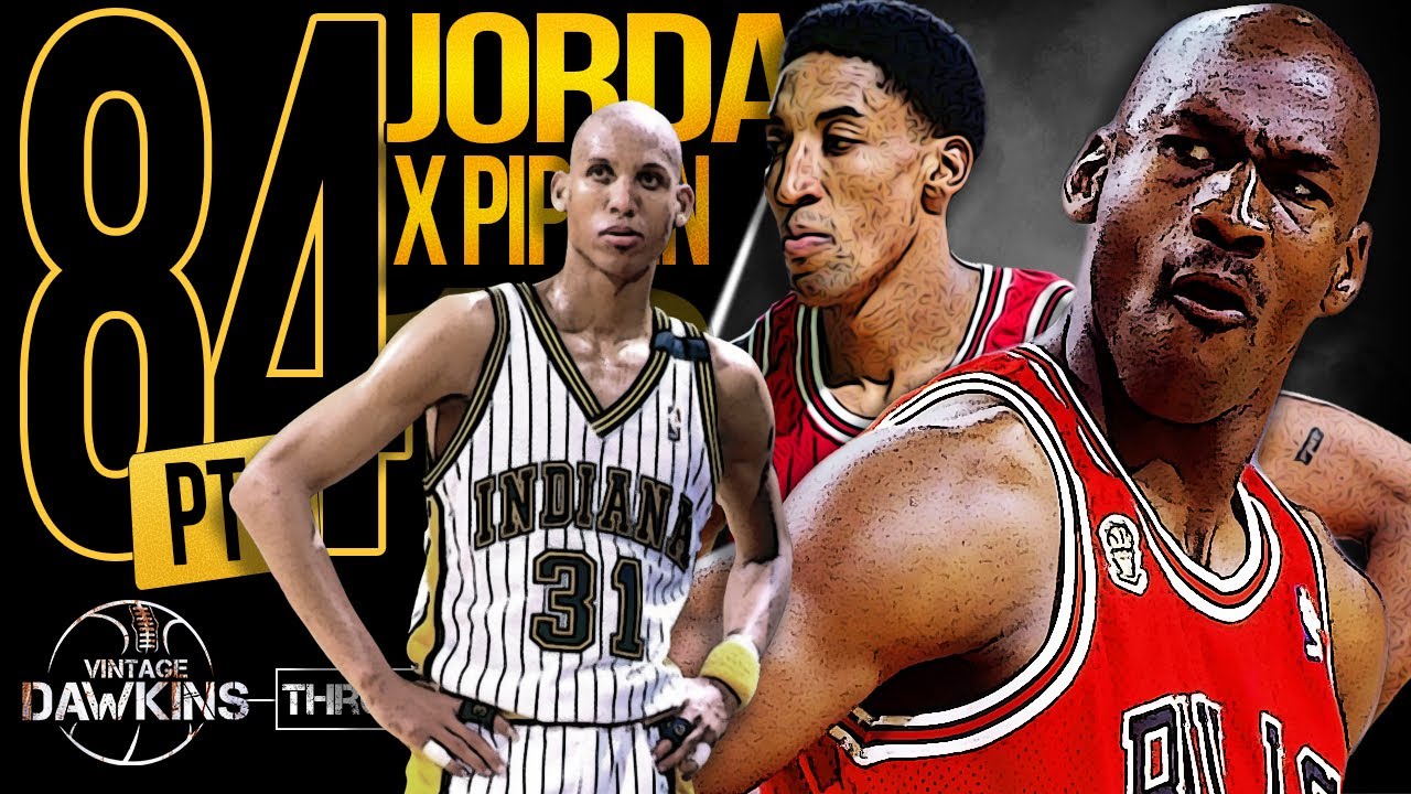 Michael Jordan x Scottie Pippen Duo Combine For 84 Pts vs Pacers | MJ With 44, Pip With 40!