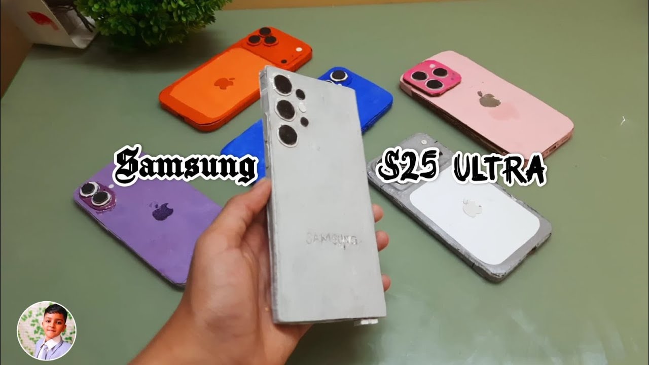 TUTORIAL OF SAMSUNG GALAXY S25 ULTRA - cardboard ❤️ 