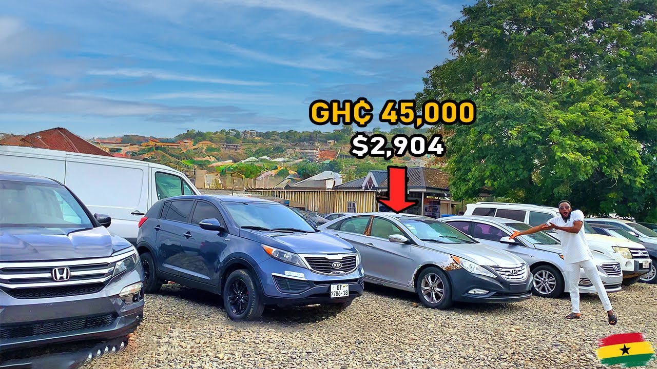 The Garage In Ghana That Reduced Their Prices Just To Clear Their Old Foreign Used Cars!