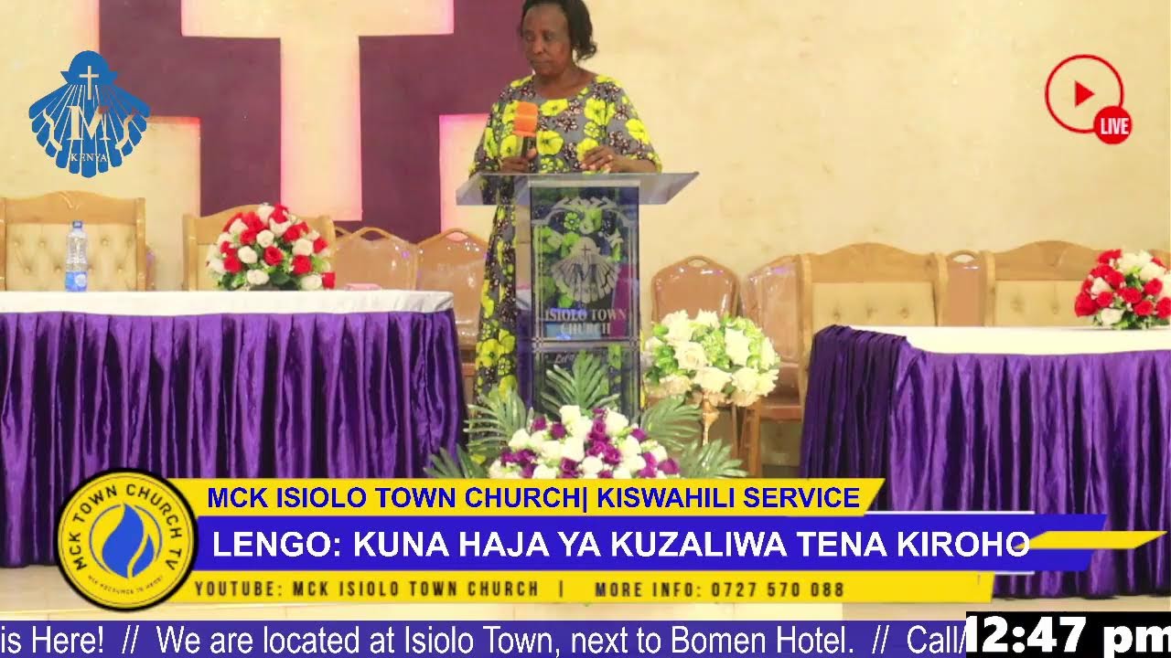 MCK ISIOLO TOWN CHURCH | KISWAHILI SERVICE| 1ST MARCH  2026