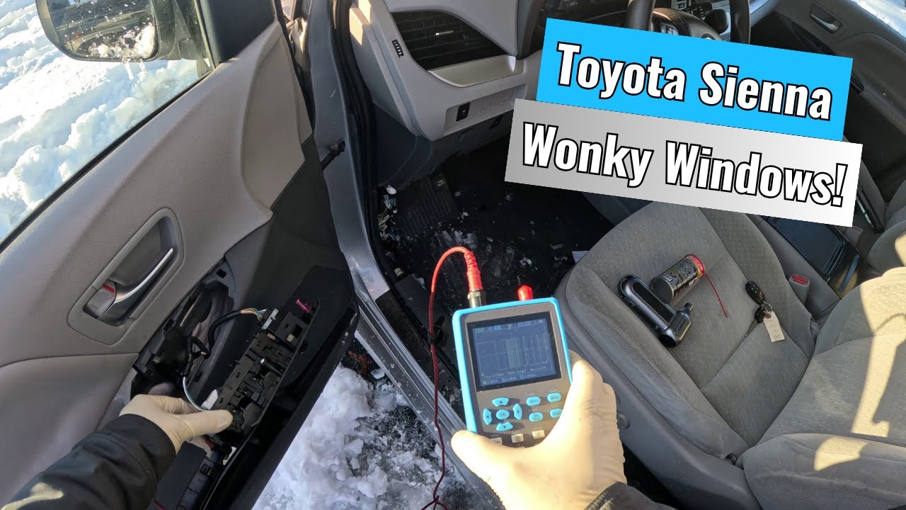 Toyota Sienna 2020 — не работают электростеклоподъемники! Диагностика и ремонт!
