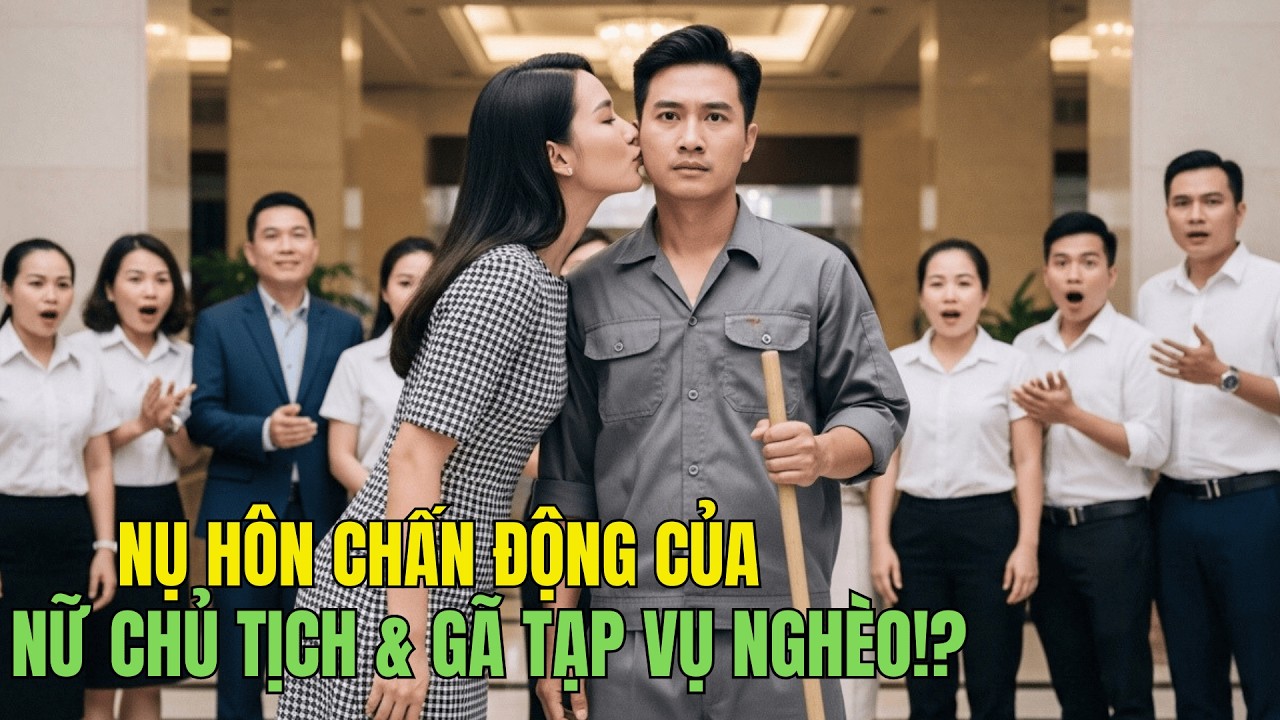 Nữ Chủ Tịch Gây Sốc Khi Hôn Một Người Cha Đơn Thân Giữa Đám Đông Và Bí Mật 15 Năm  “CHẤN ĐỘNG”.
