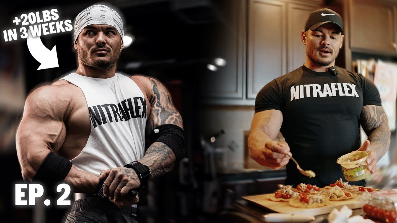 Bulking diet: full day of getting HUGE | Earned, Not Given | ep. 2
