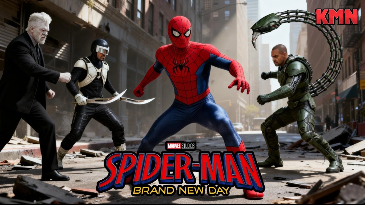 VAZOU? PRIMEIRAS IMAGENS DOS VILÕES DE HOMEM-ARANHA 4: UM NOVO DIA REVELADAS?!