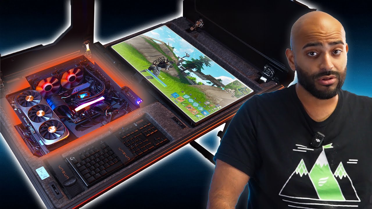 Мы построили ПОЛНОЦЕННУЮ систему потоковой передачи внутри портативного стола!