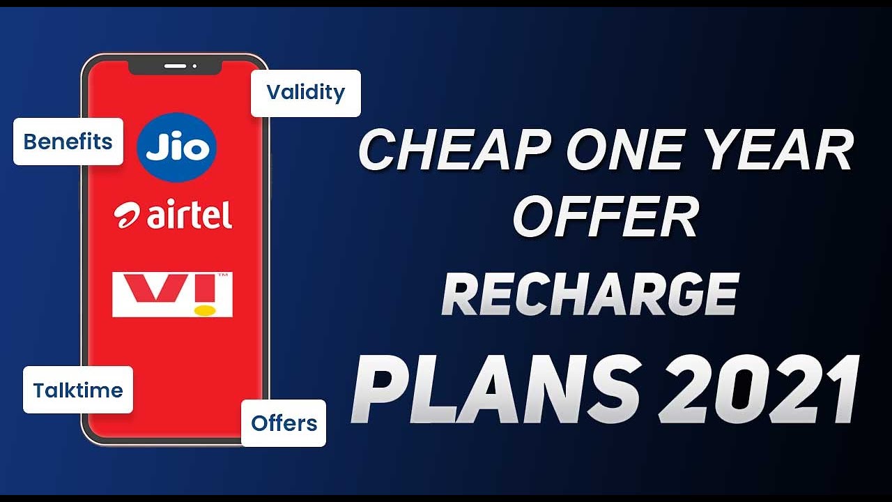 [Best Offer] Recharge Airtel One Year Plan 2021 | JIO One Year Pack Offer 2021 | VI One Year Pack