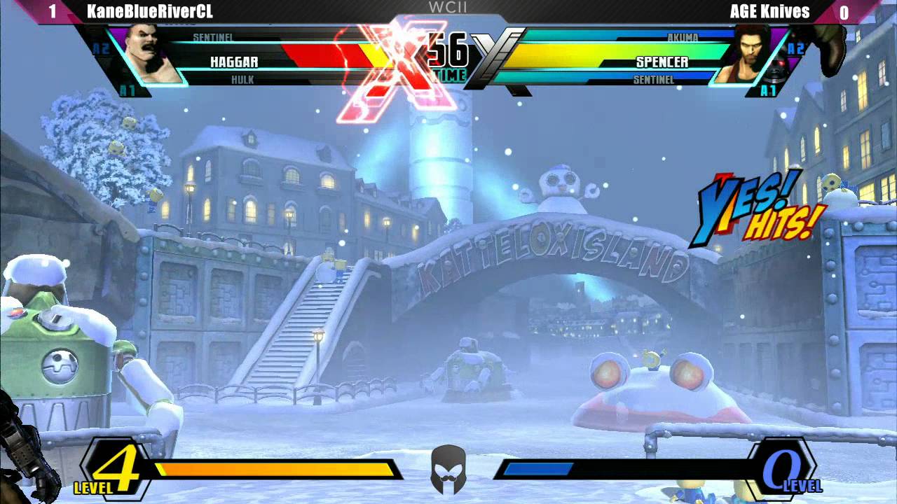 UMvC3 KaneBlueRiverCL vs AGE Knives - Curleh Mustache West vol. 2