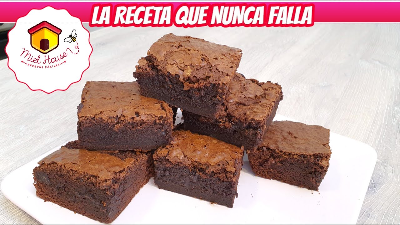 BROWNIE PARA PRINCIPIANTES fácil y rápido CHOCOLATE EXTREMO