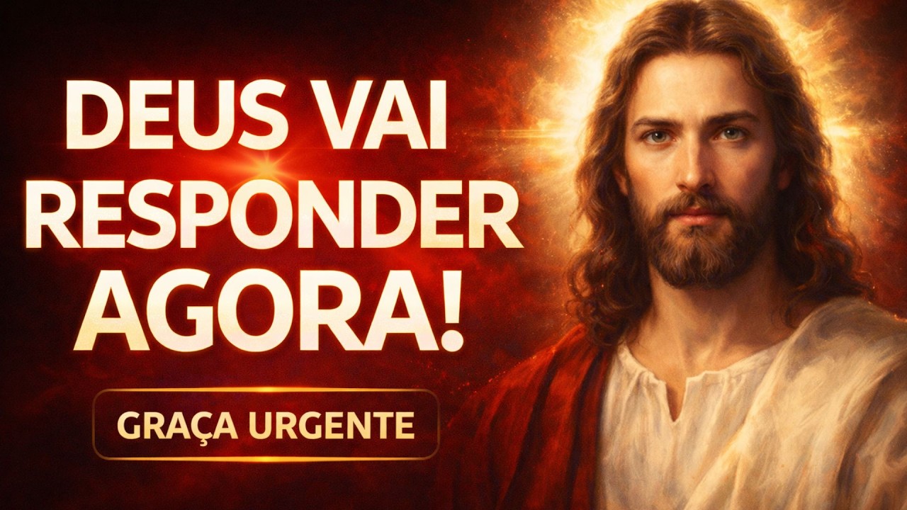 ORAÇÃO PODEROSA POR UMA GRAÇA URGENTE - Deus Vai Intervir Agora 🙏