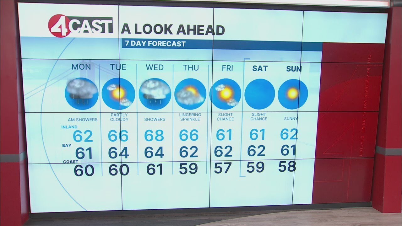 Nov. 11, 2024 SF Bay Area weather forecast