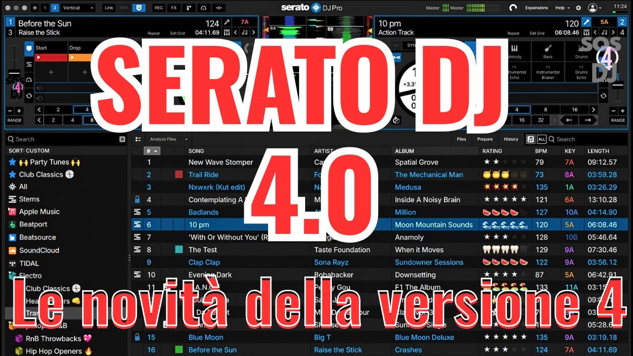 Serato DJ 4.0 Uscita ufficialmente Tutte Le novità