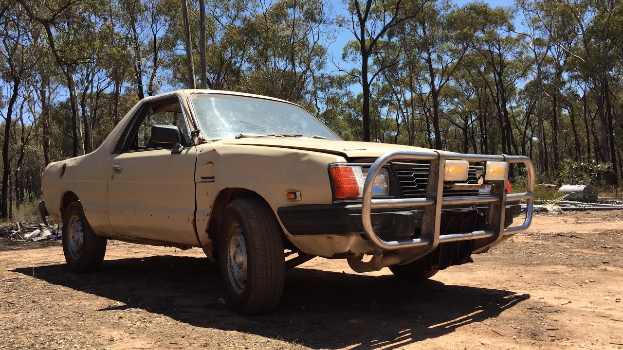 1985 Subaru Brumby (Brat) walk around video