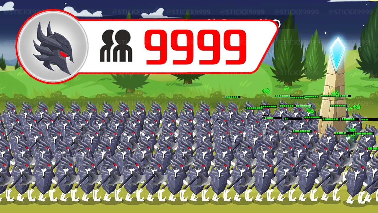 STICK WAR 3 : 9999 Juggerknight Squad Smashes Through Campaign⚔️ STICK WAR SAGA HACK 💥 Stickx9999