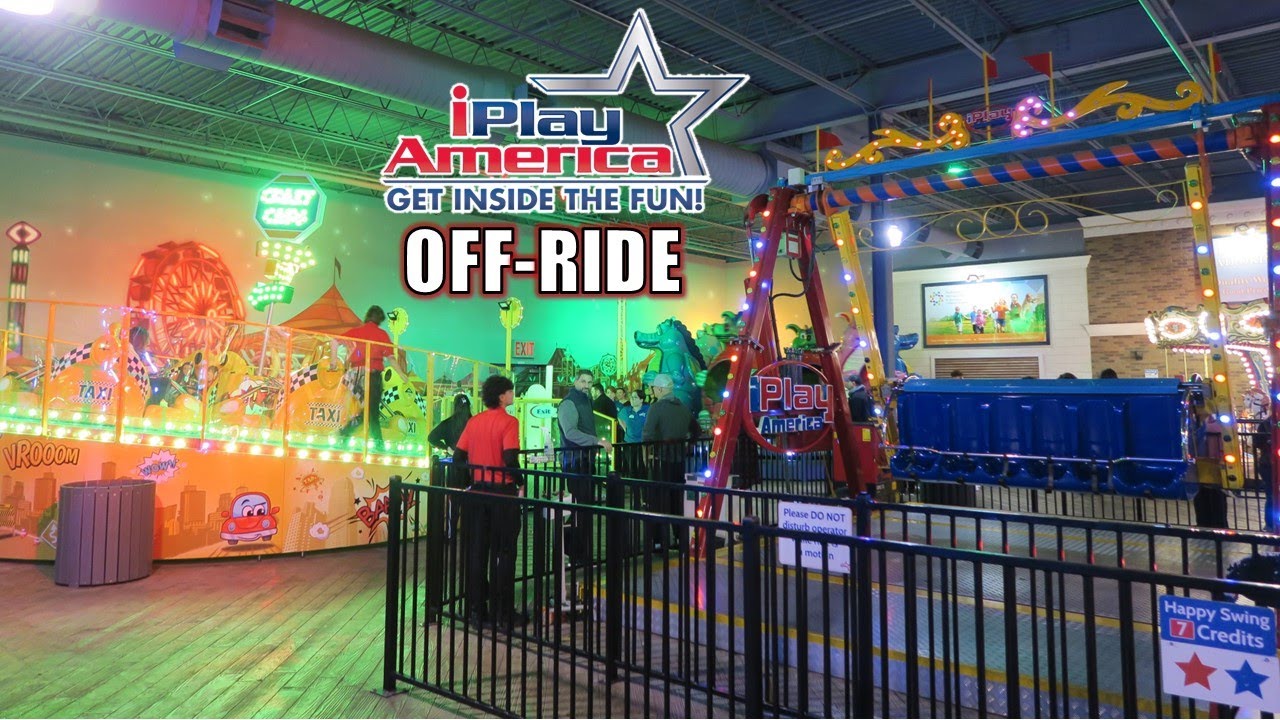 iPlay America Off-Ride Footage, Freehold New Jersey Family Entertainment Center | Non-Copyright