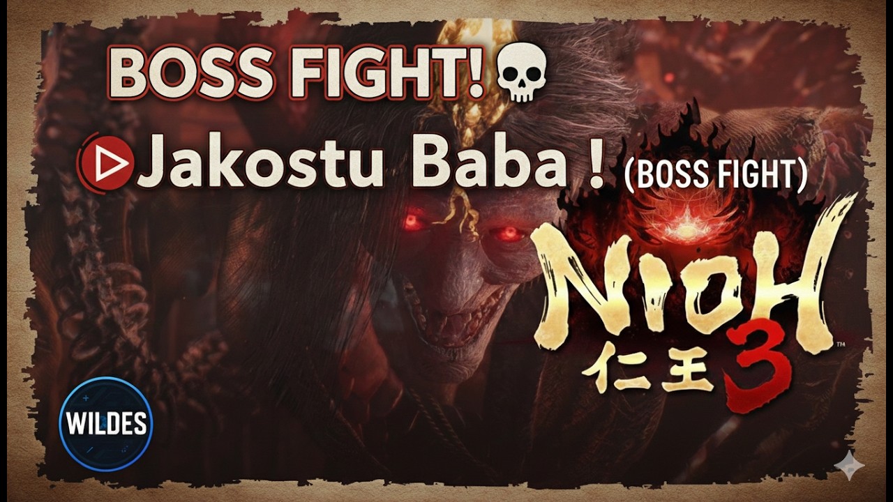 NIOH 3 : Jakotsu Baba - Ce boss est un CAUCHEMAR ! 👺