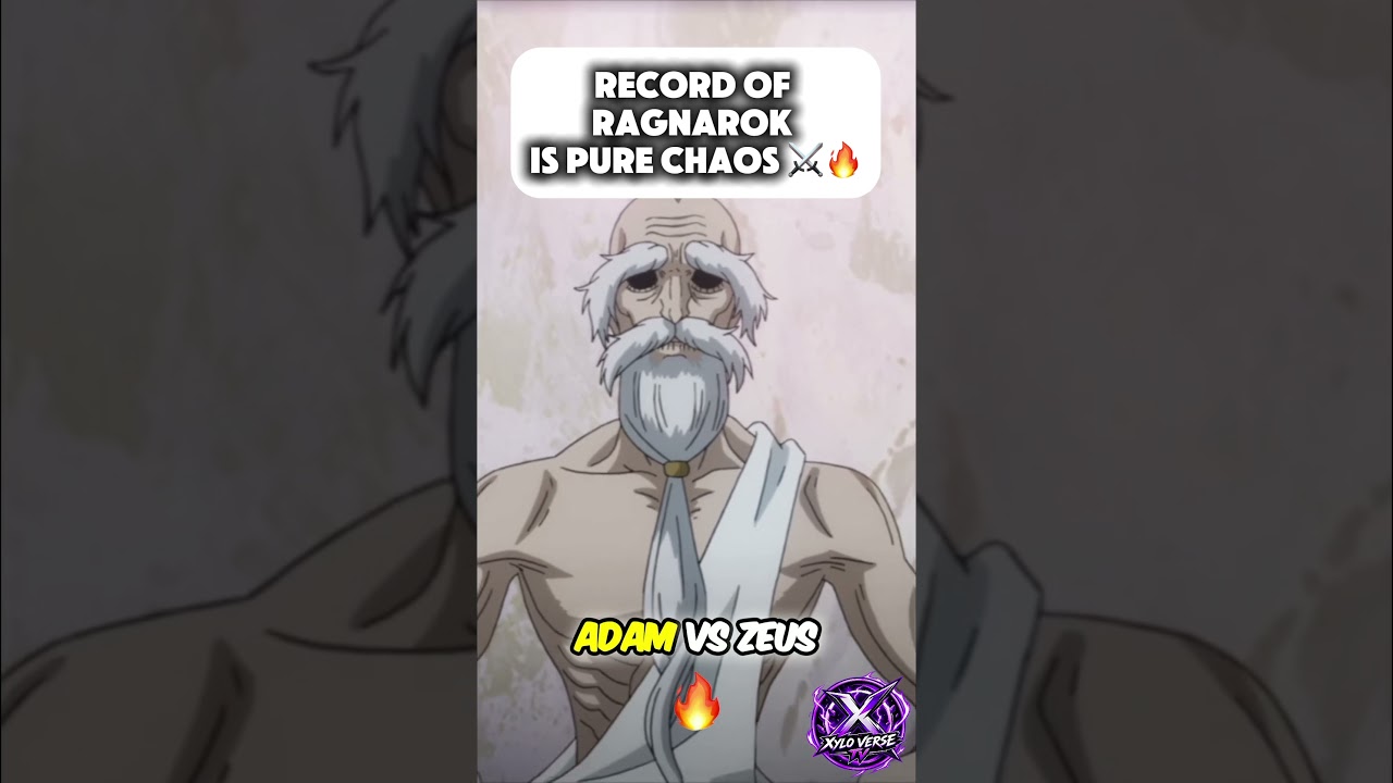 Record Pf Ragnarok jest CZYSTYM SZALEŃSTWEM ⚔️🔥# #anime #recordofragnarok #zeus #fyp #otaku