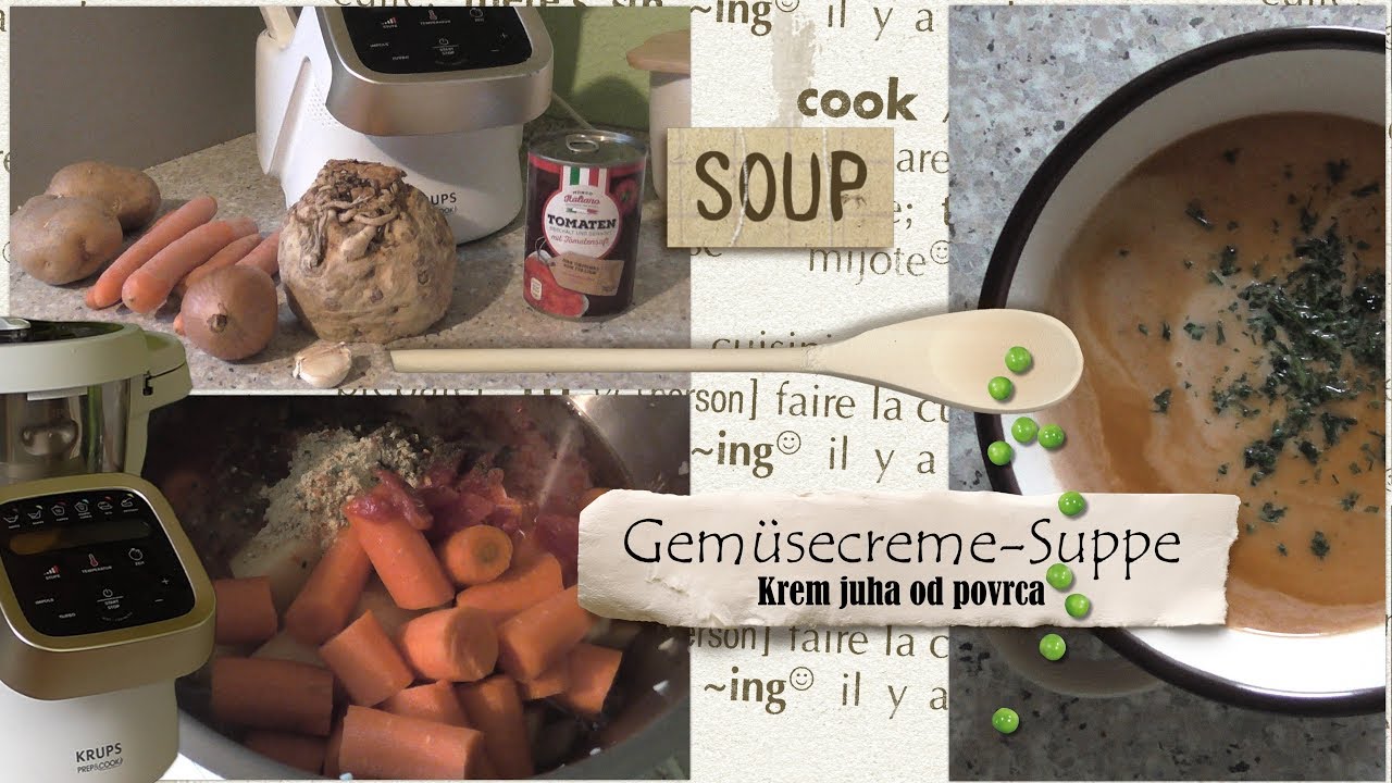 KRUPS Prep and Cook * klassische Gemüsecremesuppe P1