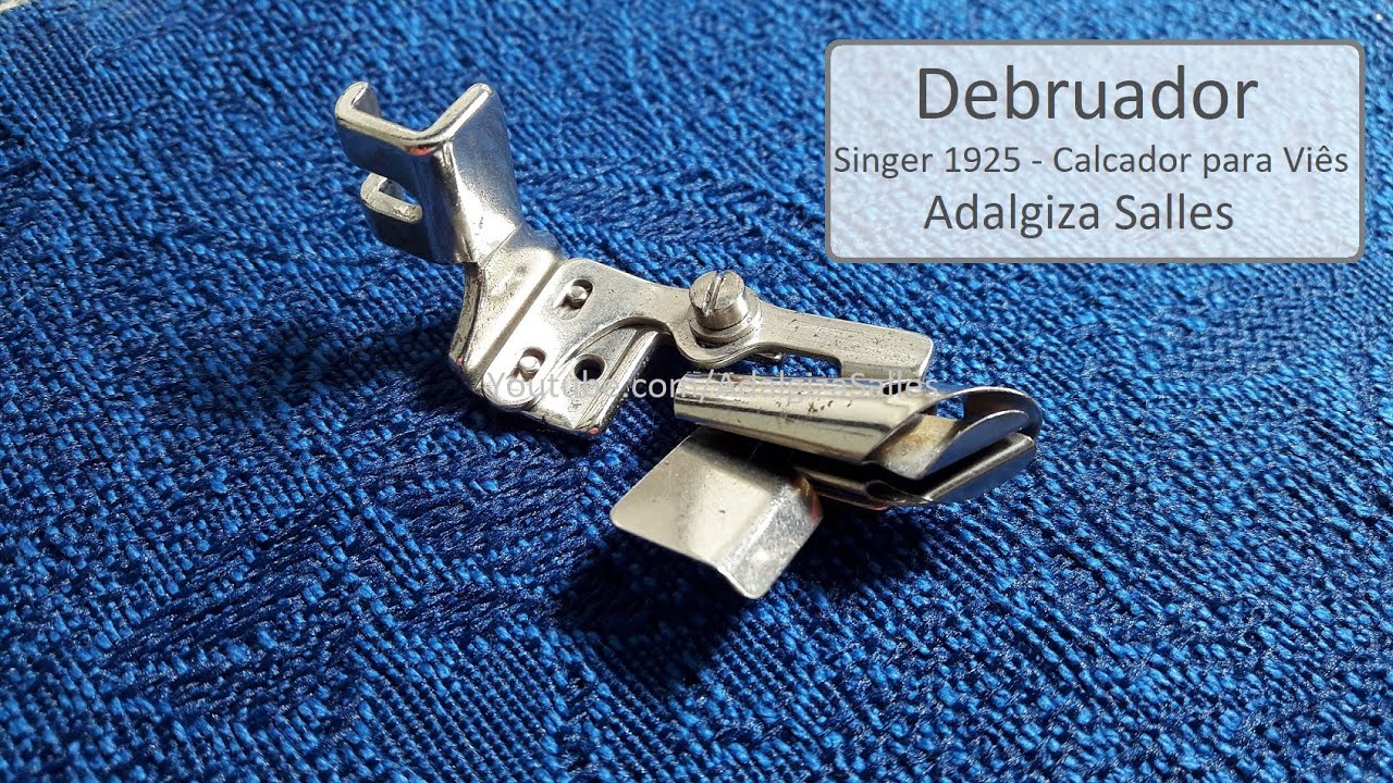 🧵Como fazer Dobrar e Pregar Viés Costura Patchwork em casa passo a passo completo calcador Singer