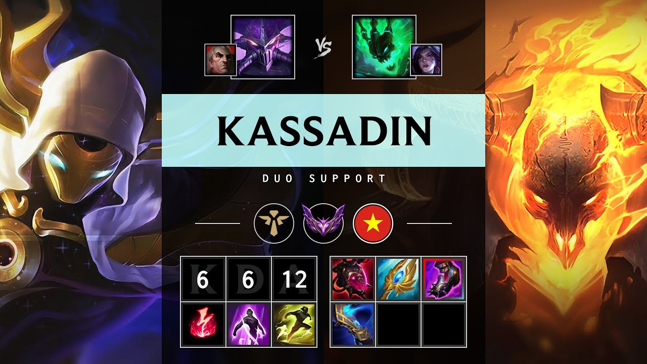 Kassadin Support vs Thresh - VN Master Patch 25.18