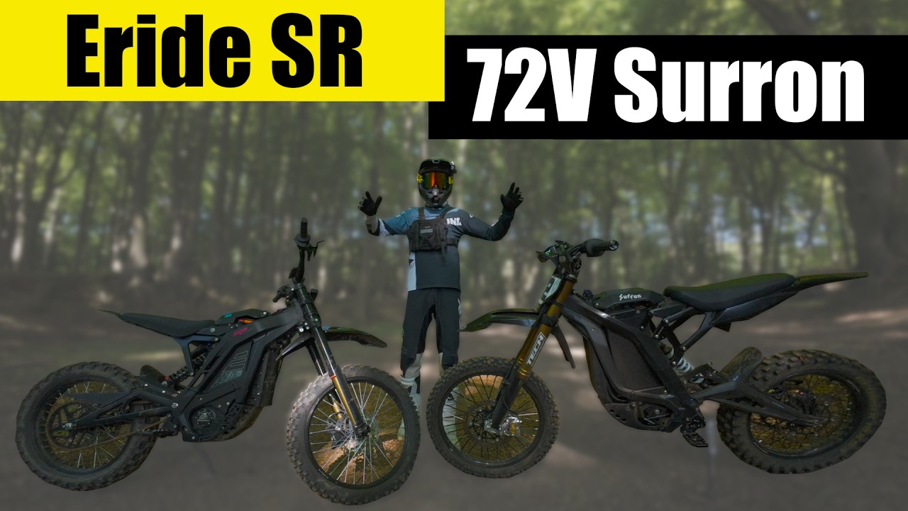 Komplett Übetrieben !!! // Eride SR vs 72V Surron