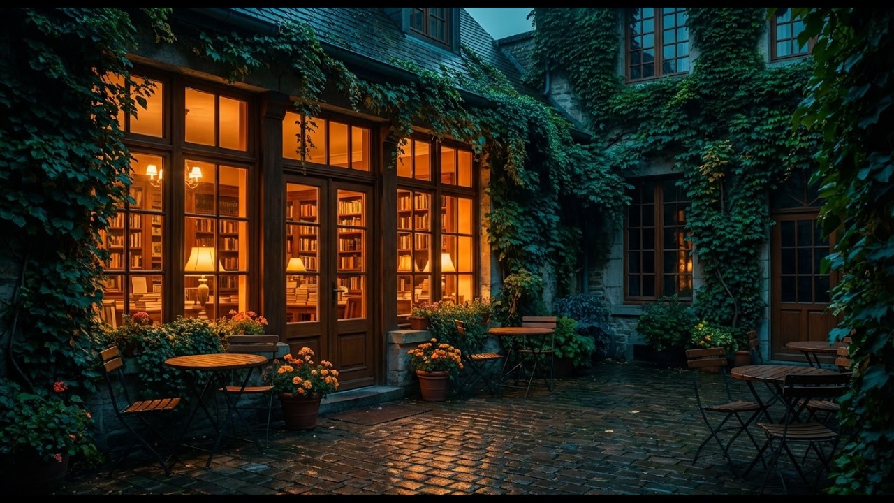 Cozy Library Coffee Shop Lofi ☕ — Deep Focus to Work, Study & Relax | Lofi Music