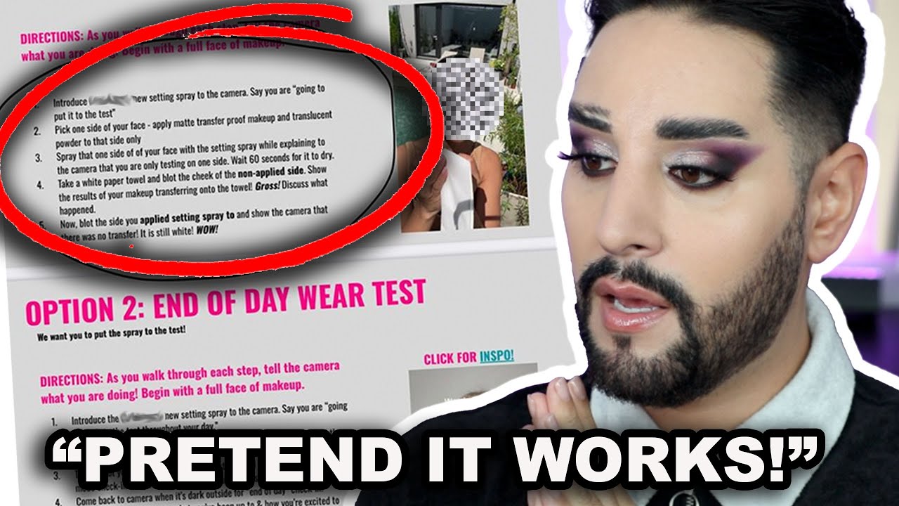 This Brand Asks Influencers To Lie For Them | With Proof ...