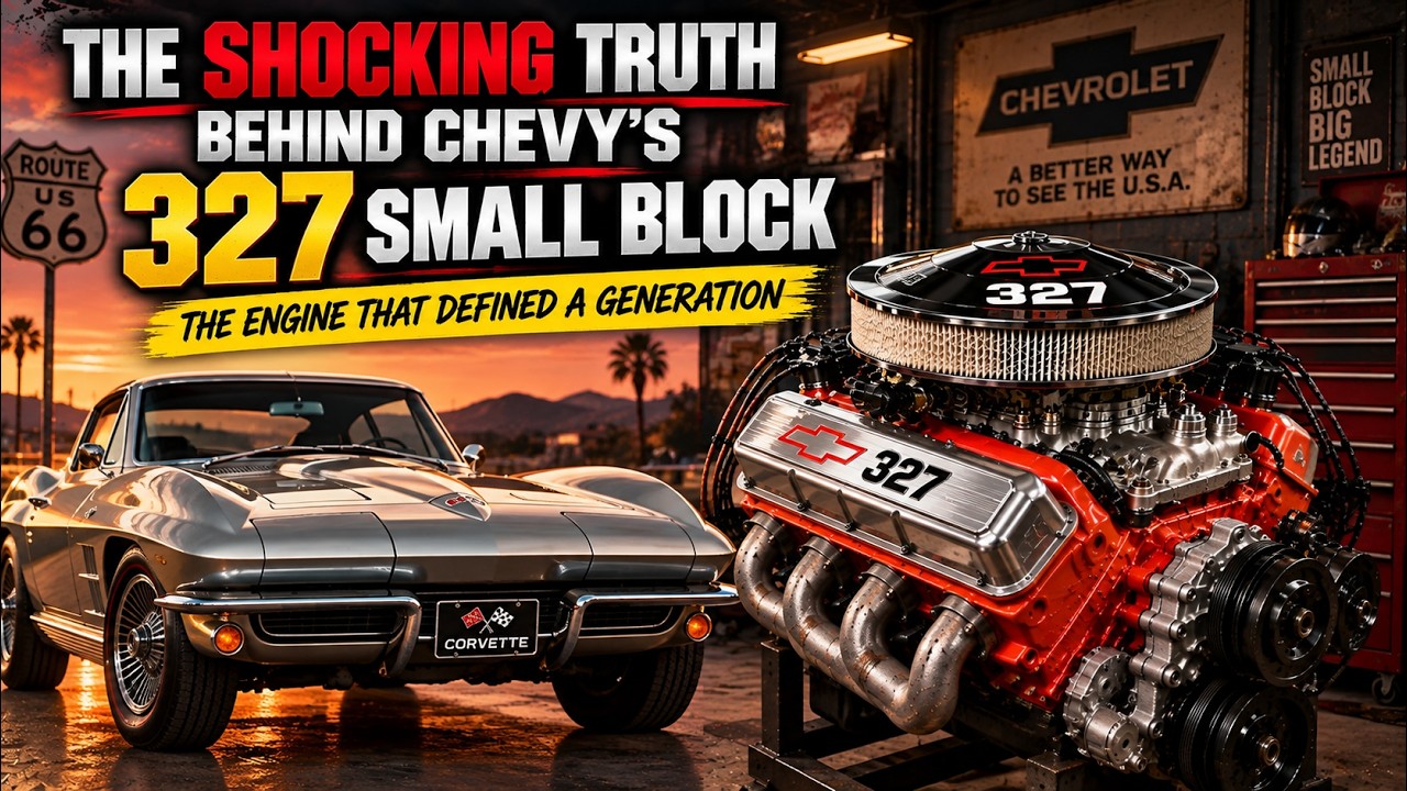 Шокирующая правда о двигателе Chevrolet 327 Small Block V8