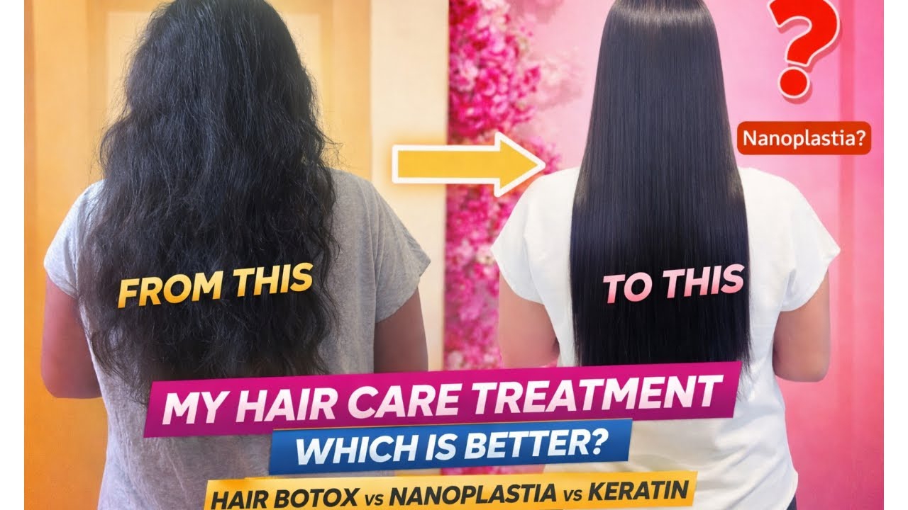 Frizzy to Silky Straight! My Hair Care Treatment Results 🔥