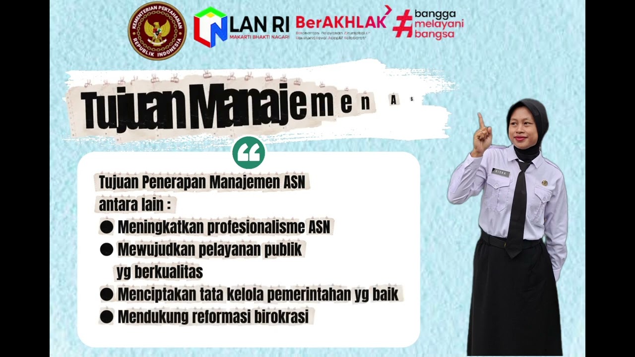 Tugas Learning Journal Agenda 3 Manajemen ASN dan Smart ASN @Kemhanri #Latsarcpns2026