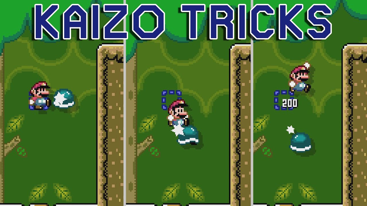 Kaizo Tricks Tutorial in Super Mario Maker 2