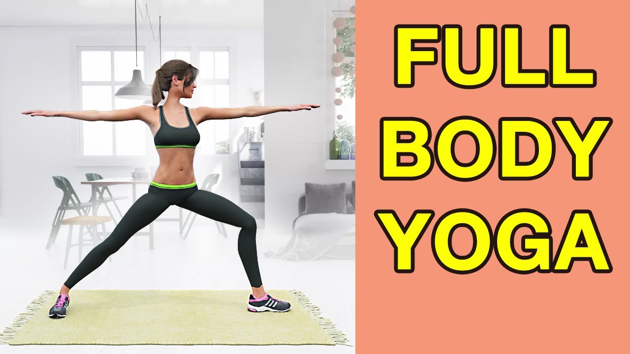 12 Min Full Body Yoga: Simple Poses At Home