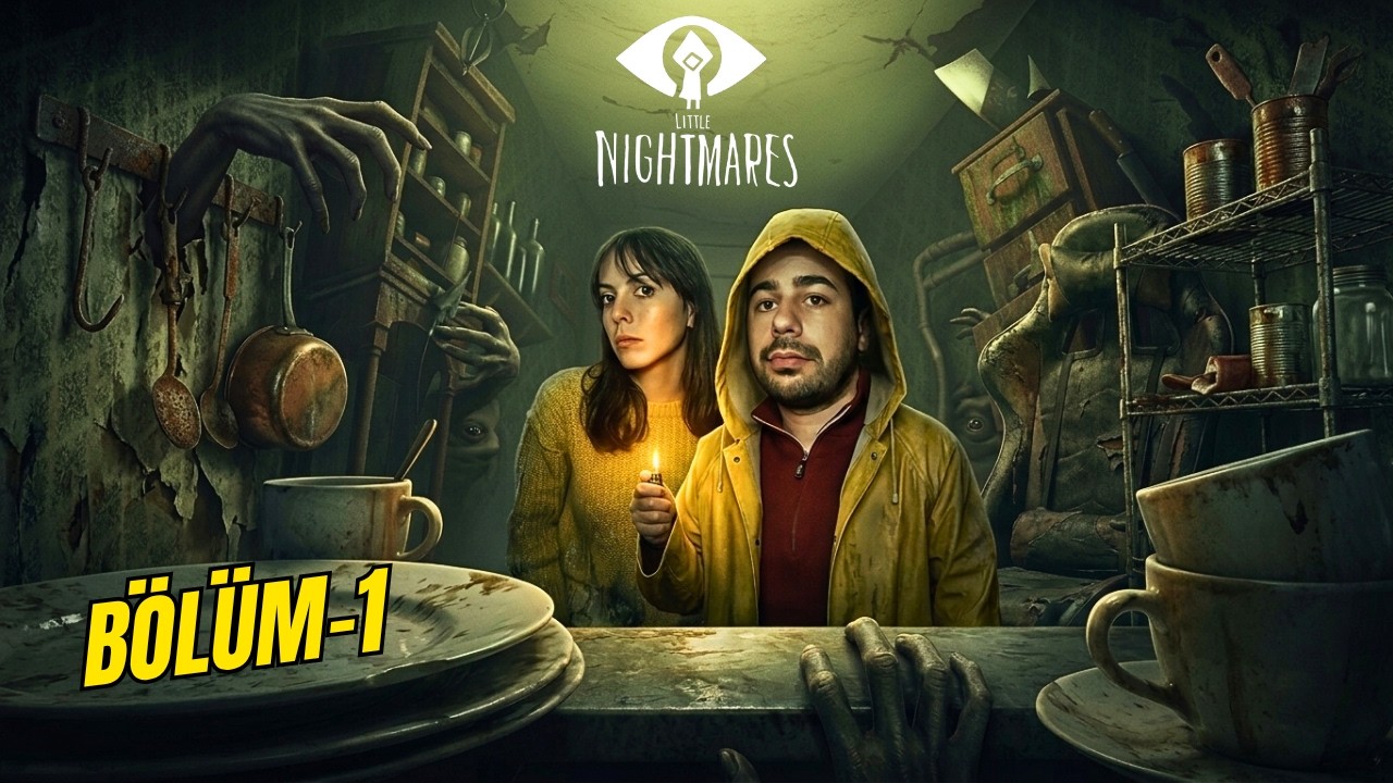 LITTLE NIGHTMARES OYNUYORUZ! | BÖLÜM-1 w/ @ecepipun