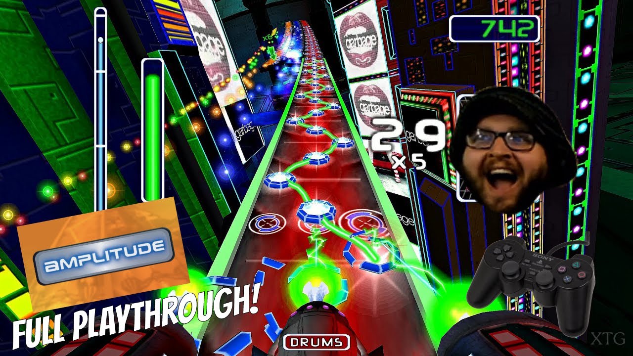 Amplitude (PS2) - Full Game Playthrough (Insane Difficulty)