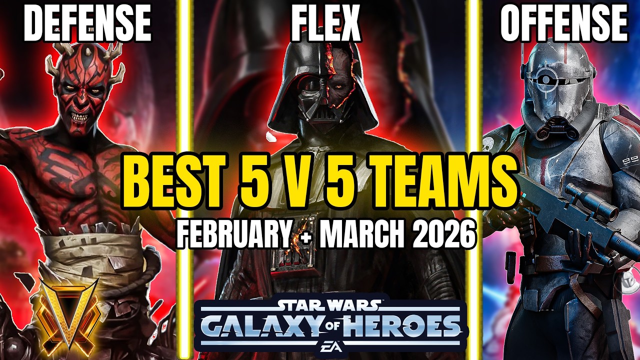 Best 5 v 5 Teams February + March 2026! Will be a Crazy Season