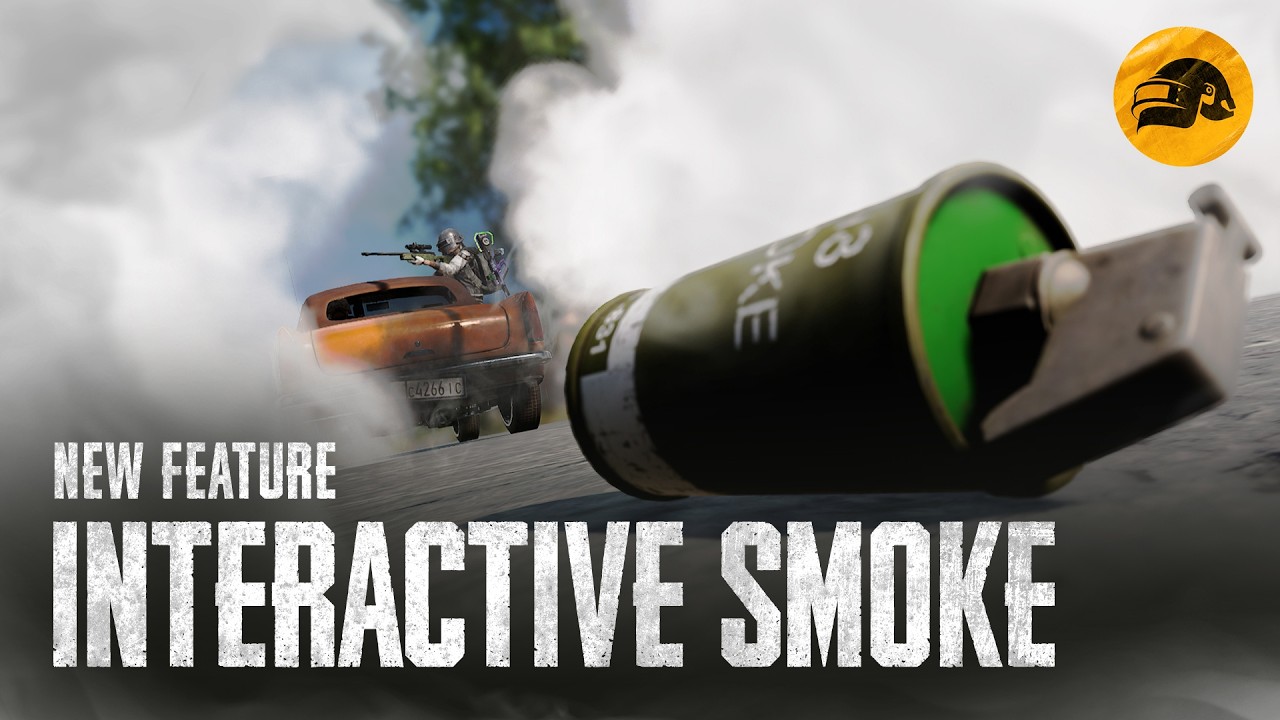 New Feature: Interactive Smoke | PUBG