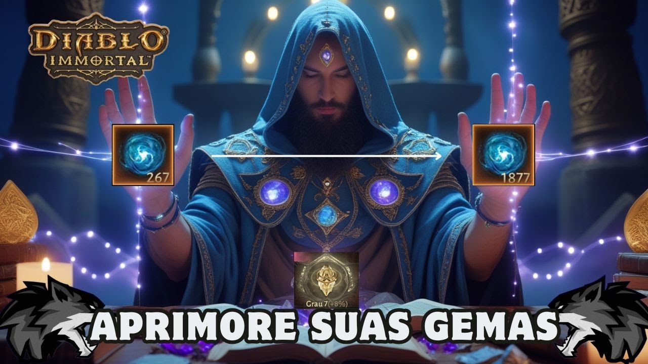 Consiga mais lascas de gema ( food ) para aprimorar suas gemas lendárias [ Diablo Immortal ]