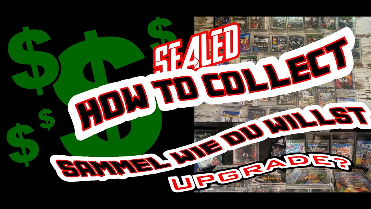 HOW TO COLLECT, Sammle Sealed Games wie du willst !!! meine Sammlung Leidenschaft oder Spekulation ?
