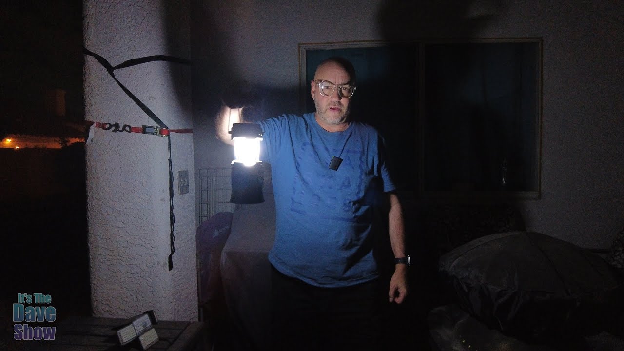 Solar Powered Camping Lantern and Flashlight combo