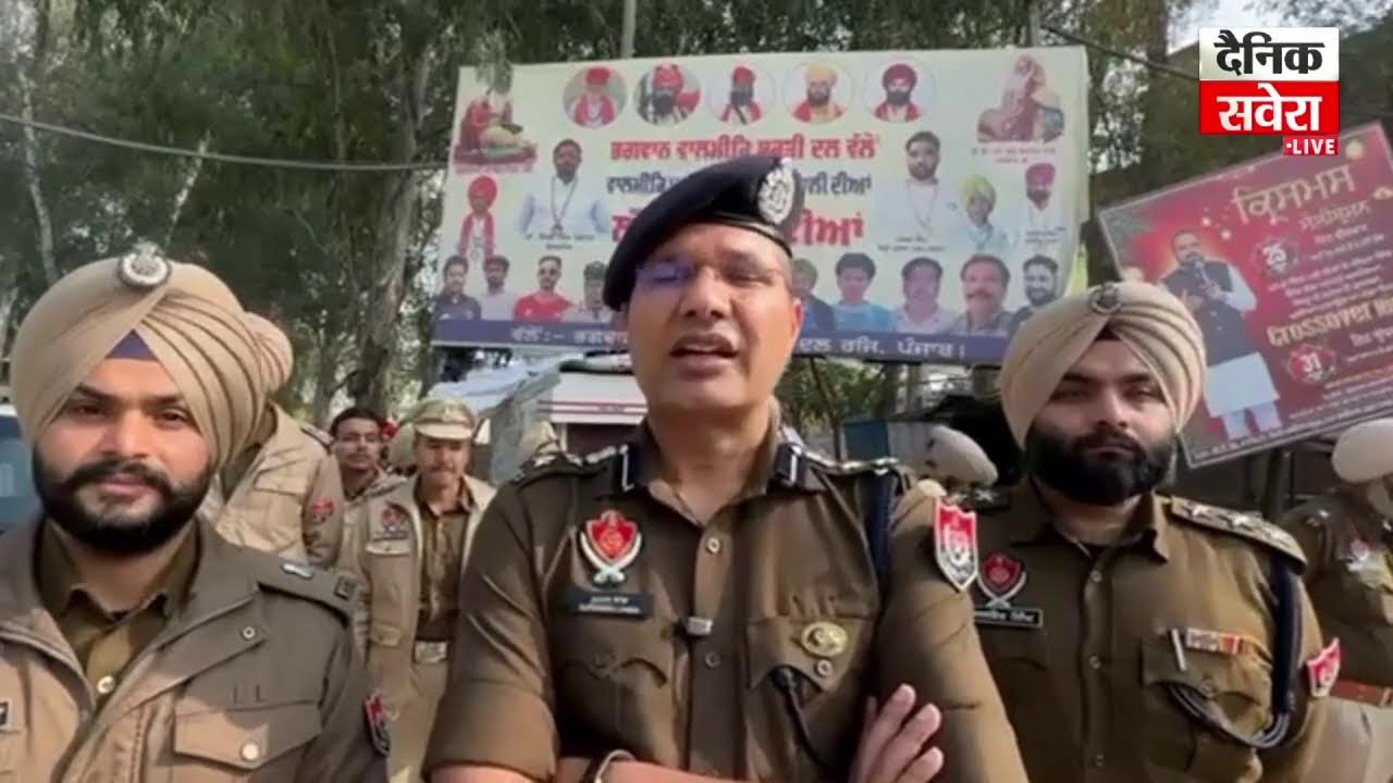 SSP ਤਰਨਤਾਰਨ  Surinder Lamba ਦੀ ਅਗਵਾਈ 'ਚ ਵੱਡਾ Action, ਘਰਾਂ 'ਚ ਰੇਡ ਮਾਰ 150 ਸ਼ੱਕੀ ਬੰਦਿਆਂ ਨੂੰ ਕੀਤਾ ਕਾਬੂ