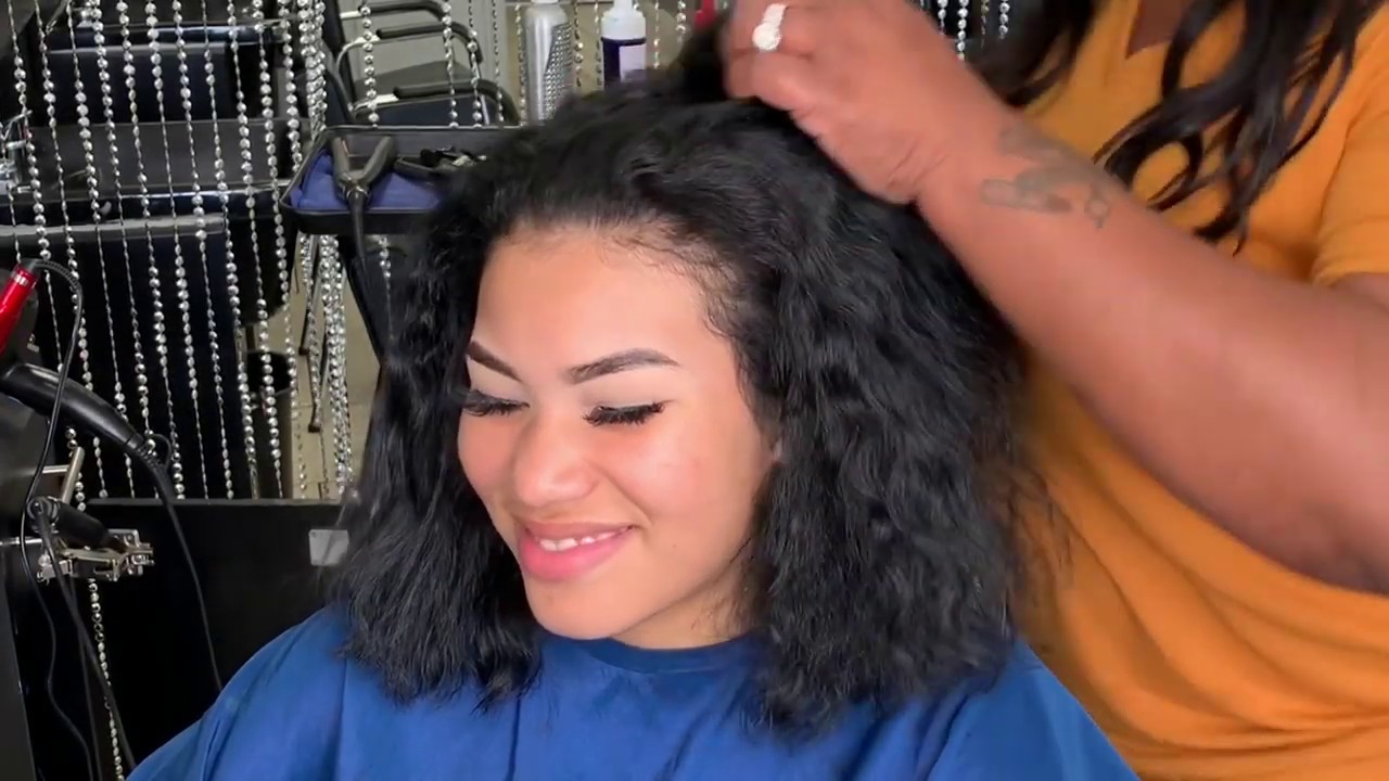 Big chop and Finger waves