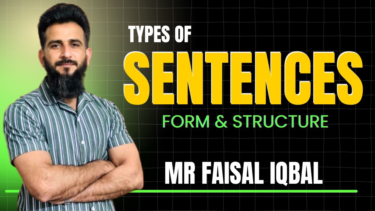 Types of Sentences | Form & Structure | The MCQs’ Series @The Grammar Junction