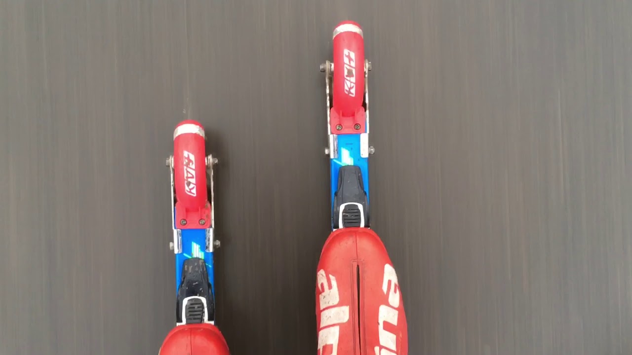 Тестирование лыжероллеров KV+ skate falco