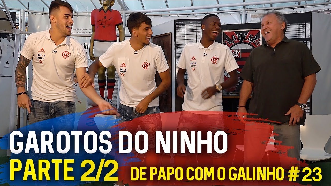 PAPO COM O GALINHO #23 PAQUETÁ, VINICIUS JR E VIZEU - PARTE 2/2 | Canal Zico 10