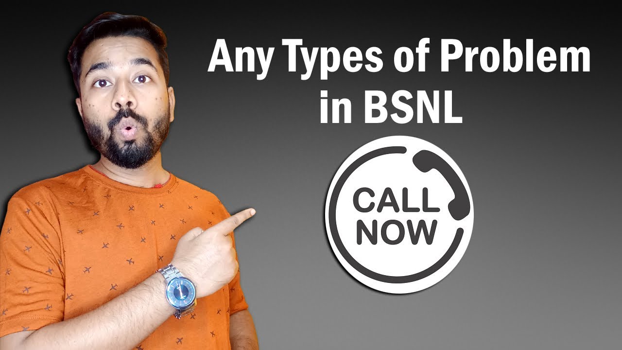 Bsnl Customer Care Excutive से कैसे बात करें? Bsnl customer care Number | Bsnl 4G Network Problem