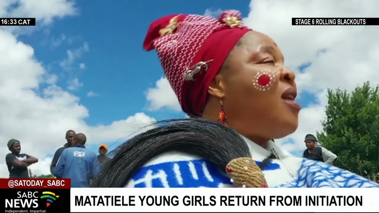 Matatiele girls return from initiation