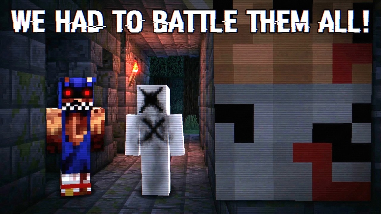We Hired a Friend To Scare Us With a Creepypasta Mod Map! | MINECRAFT